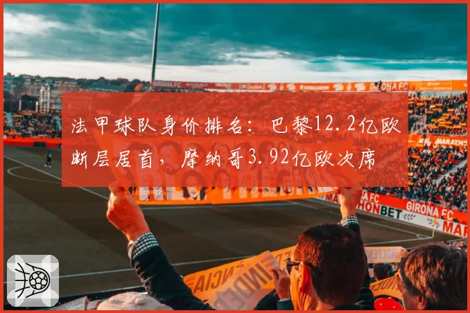 法甲球队身价排名：巴黎12.2亿欧断层居首，摩纳哥3.92亿欧次席