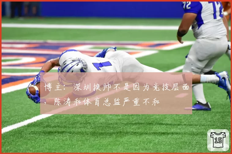 博主:深圳换帅不是因为竞技层面,陈涛和体育总监严重不和
